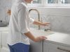 DELTA Cassidy Single Handle Pull-Down Kitchen Faucet — Lumicoat® Polished Nickel