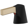 Matte Black / Champagne Bronze