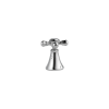 DELTA Cassidy Metal Cross Handle Set - Deck Mount Bathroom & Bidet — Chrome