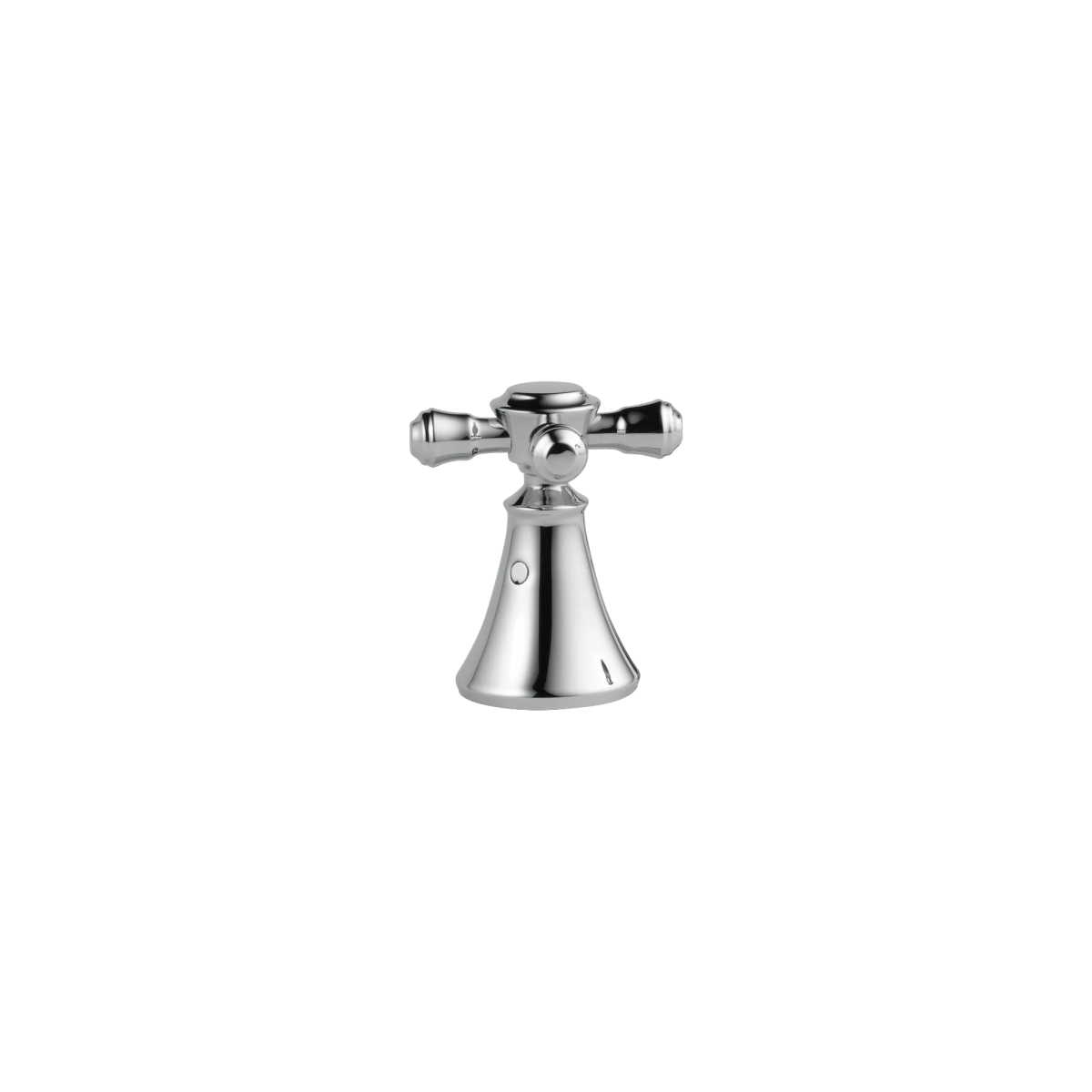 DELTA Cassidy Metal Cross Handle Set - Deck Mount Bathroom & Bidet — Chrome