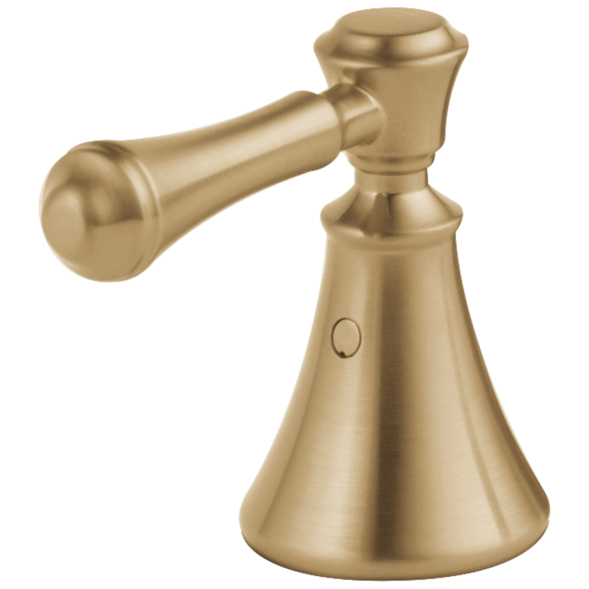 DELTA Cassidy Metal Lever Handle Set - Deck Mount Bathroom & Bidet — Champagne Bronze