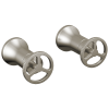 DELTA Trinsic Wheel Handle - Wall Mount Lav — Stainless
