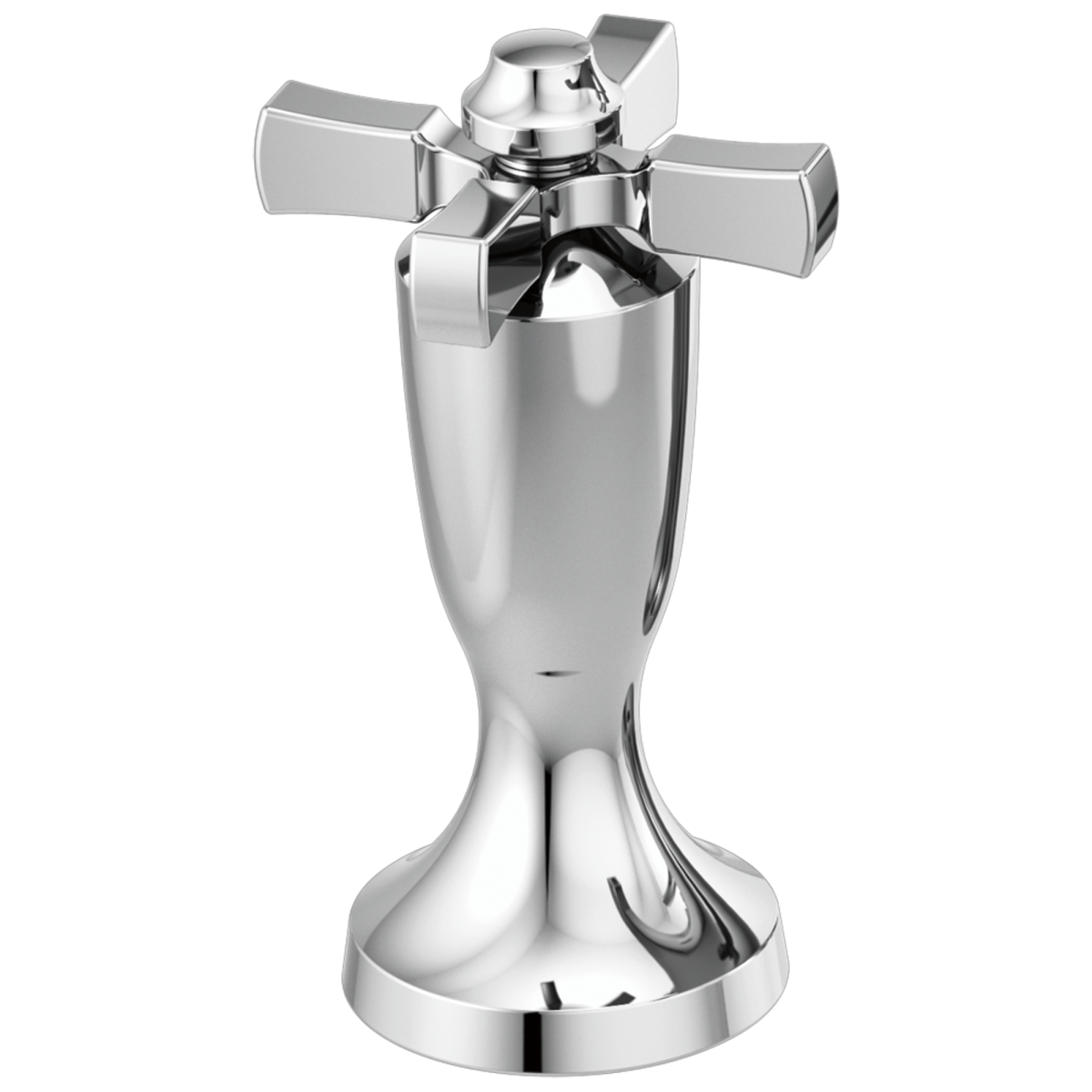 DELTA Dorval Handle - Roman Tub and WM Tub Filler — Chrome