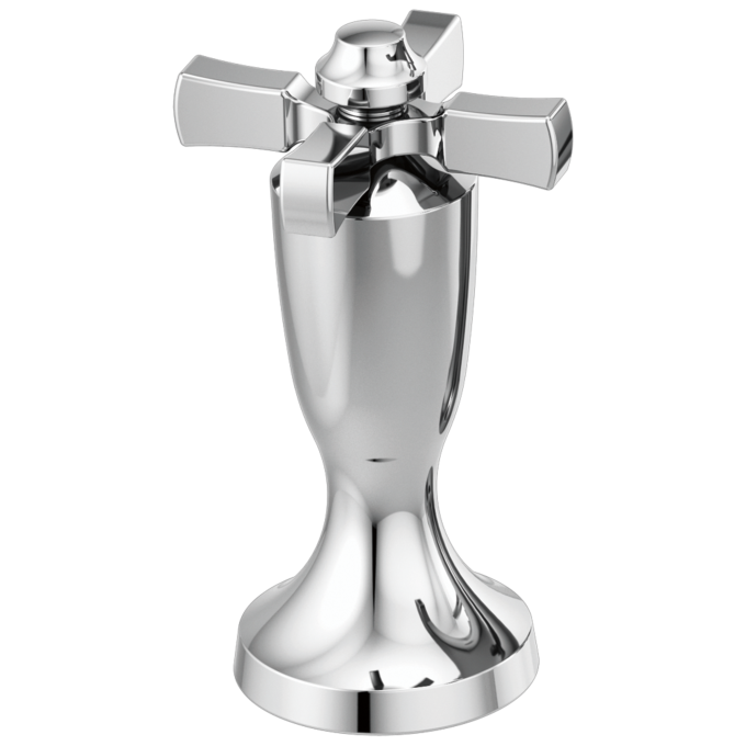 DELTA Dorval Handle - Roman Tub and WM Tub Filler — Chrome