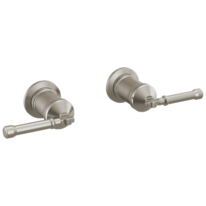 DELTA Broderick Wall Mount Tub Filler Handle Kit-Lever — Lumicoat® Stainless