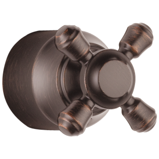 DELTA Cassidy Metal Cross Handle Kit - Transfer Valve — Venetian Bronze