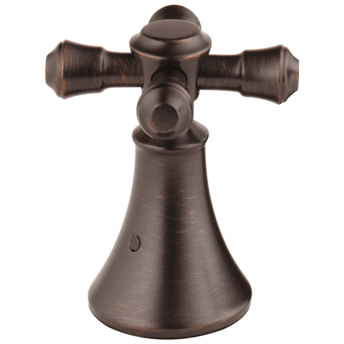 DELTA Cassidy Metal Cross Handle Set - Roman Tub — Venetian Bronze