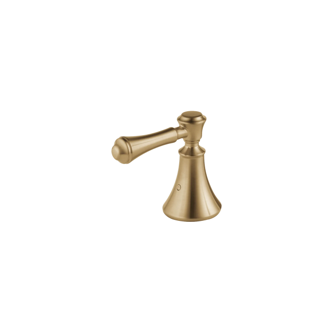 DELTA Cassidy Metal Lever Handle Set - Roman Tub — Champagne Bronze