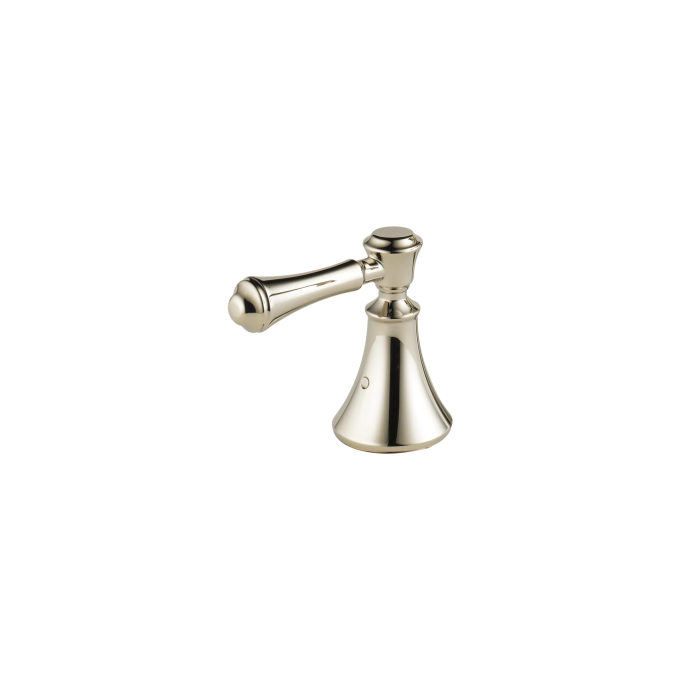 DELTA Cassidy Metal Lever Handle Set - Roman Tub — Polished Nickel