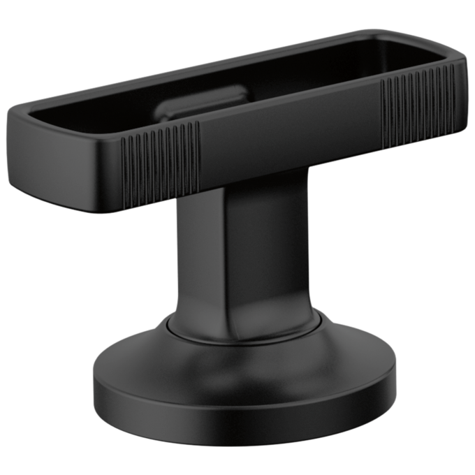 BRIZO Kintsu Widespread Pull-Down Faucet Knob Handle Kit — Matte Black
