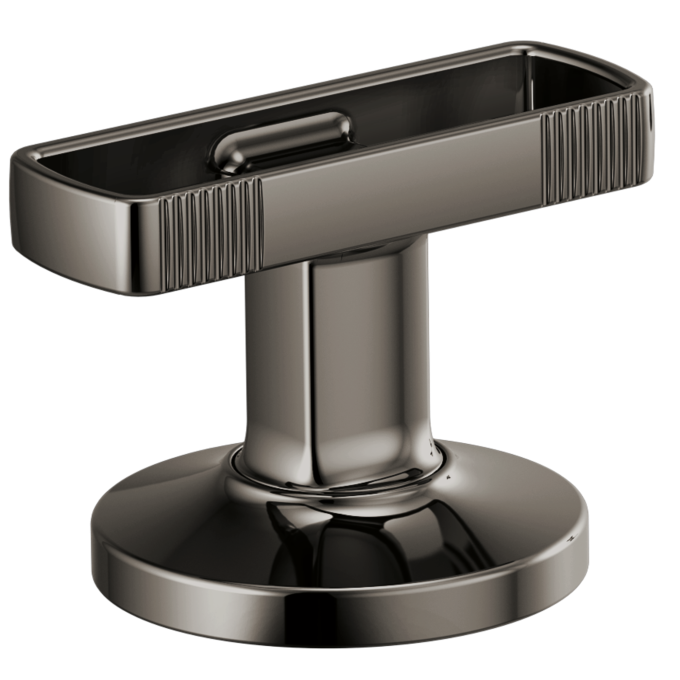 BRIZO Kintsu Widespread Lavatory Knob Handle Kit — Brilliance Black Onyx