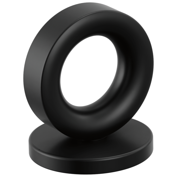 BRIZO Roccesco Widespread Lavatory Knob Handle Kit — Matte Black