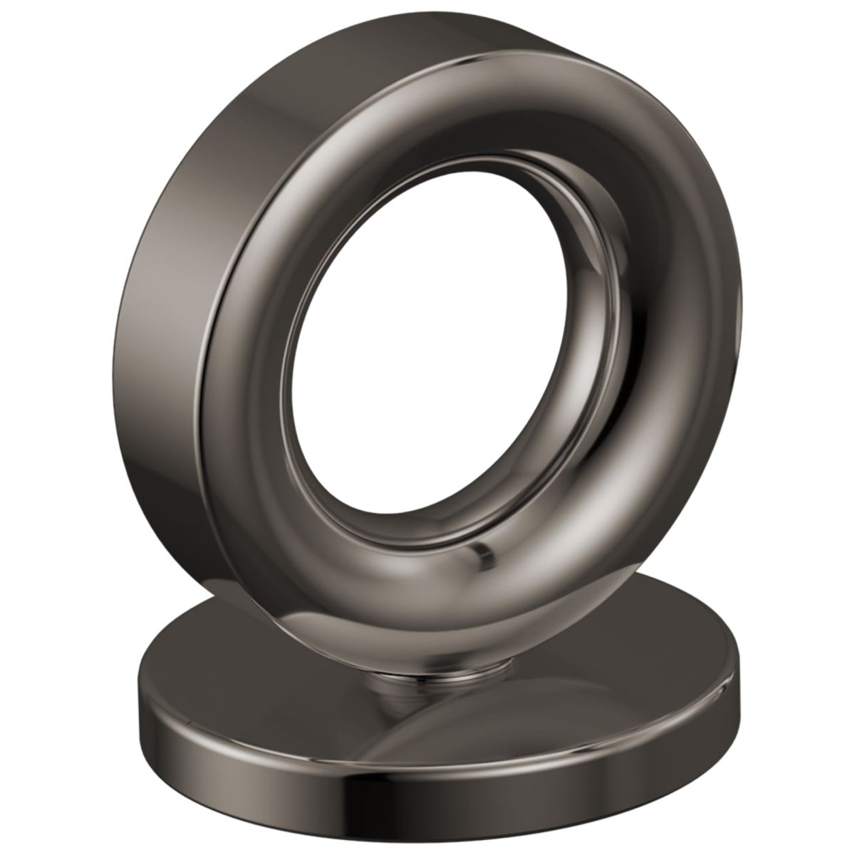 BRIZO Roccesco Widespread Lavatory Knob Handle Kit — Brilliance Black Onyx
