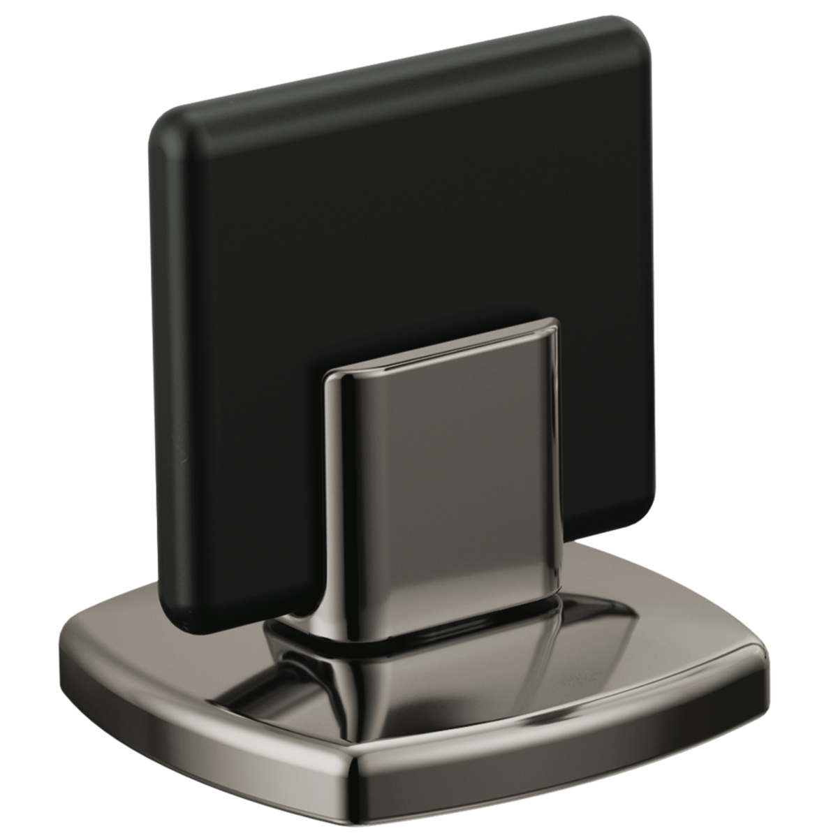 BRIZO Allaria Widespread Lavatory Knob Handle Kit — Brilliance Black Onyx / Matte Black