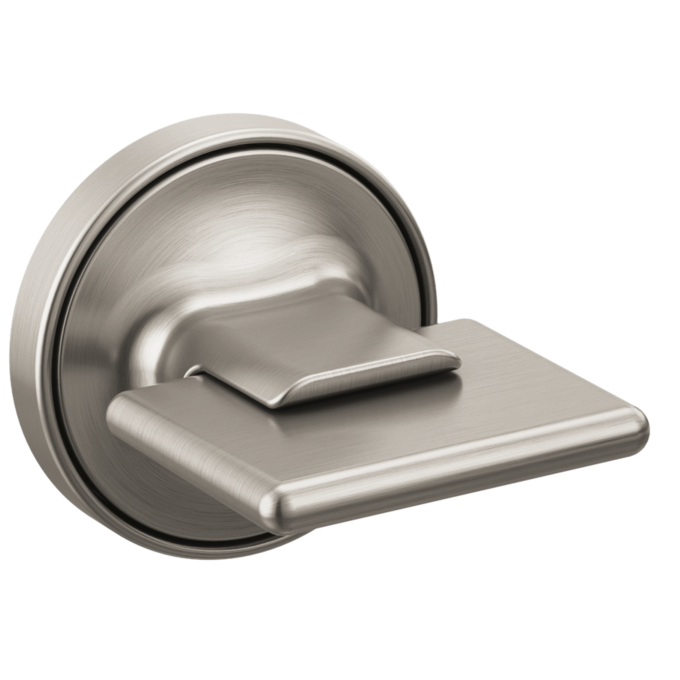 BRIZO Allaria Two-Handle Wall Mount Tub Filler Knob Handle Kit — Luxe Nickel