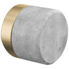 BRIZO Odin Kitchen Faucet Concrete Knob Handle Kit — Luxe Gold / Concrete