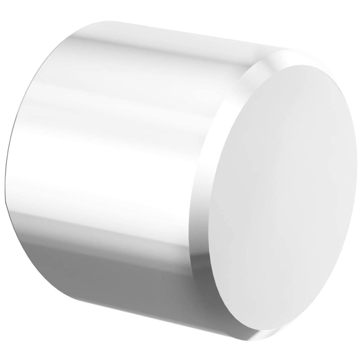 BRIZO Odin Kitchen Faucet Metal Knob Handle Kit — Chrome