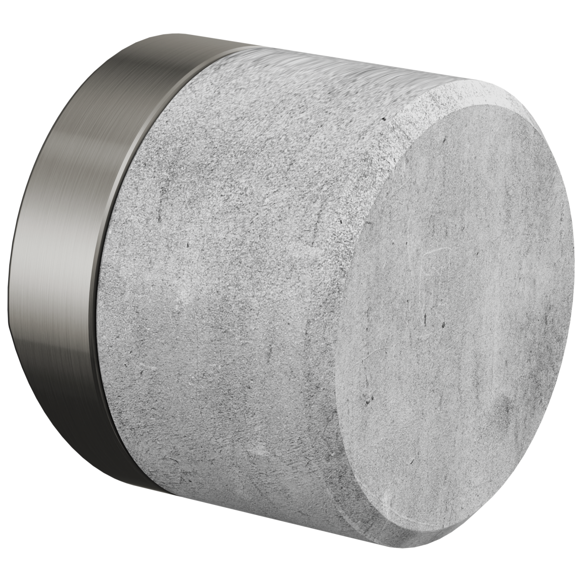 BRIZO Odin Kitchen Faucet Concrete Knob Handle Kit — Luxe Steel / Concrete
