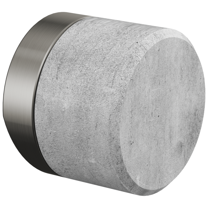 BRIZO Odin Kitchen Faucet Concrete Knob Handle Kit — Luxe Steel / Concrete
