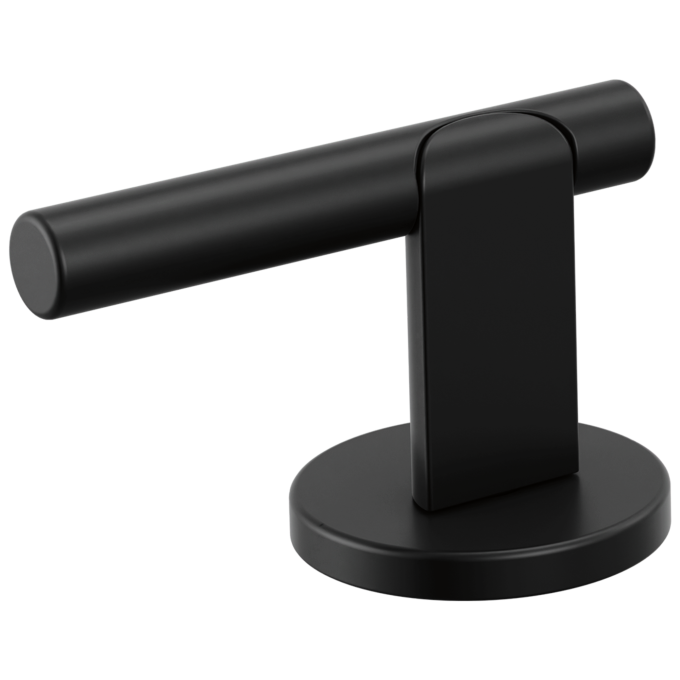BRIZO Roccesco Widespread Lavatory Lever Handle Kit — Matte Black