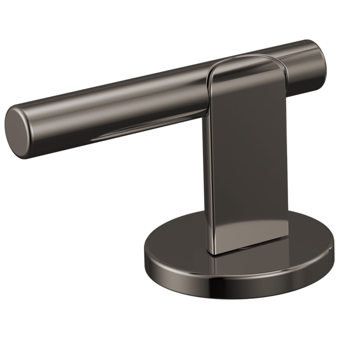 BRIZO Roccesco Widespread Lavatory Lever Handle Kit — Brilliance Black Onyx