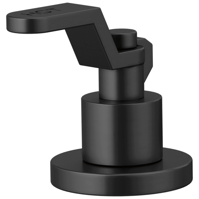 BRIZO Litze Widespread Handle Kit - Industrial Lever — Matte Black