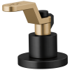 BRIZO Litze Widespread Handle Kit - Industrial Lever — Matte Black/Luxe Gold