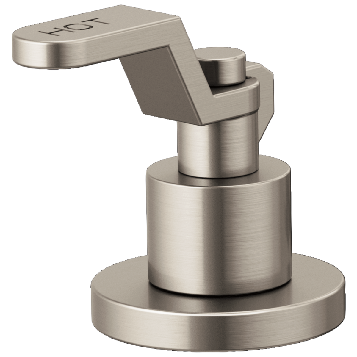 BRIZO Litze Widespread Lavatory Industrial Lever Handle Kit — Luxe Nickel
