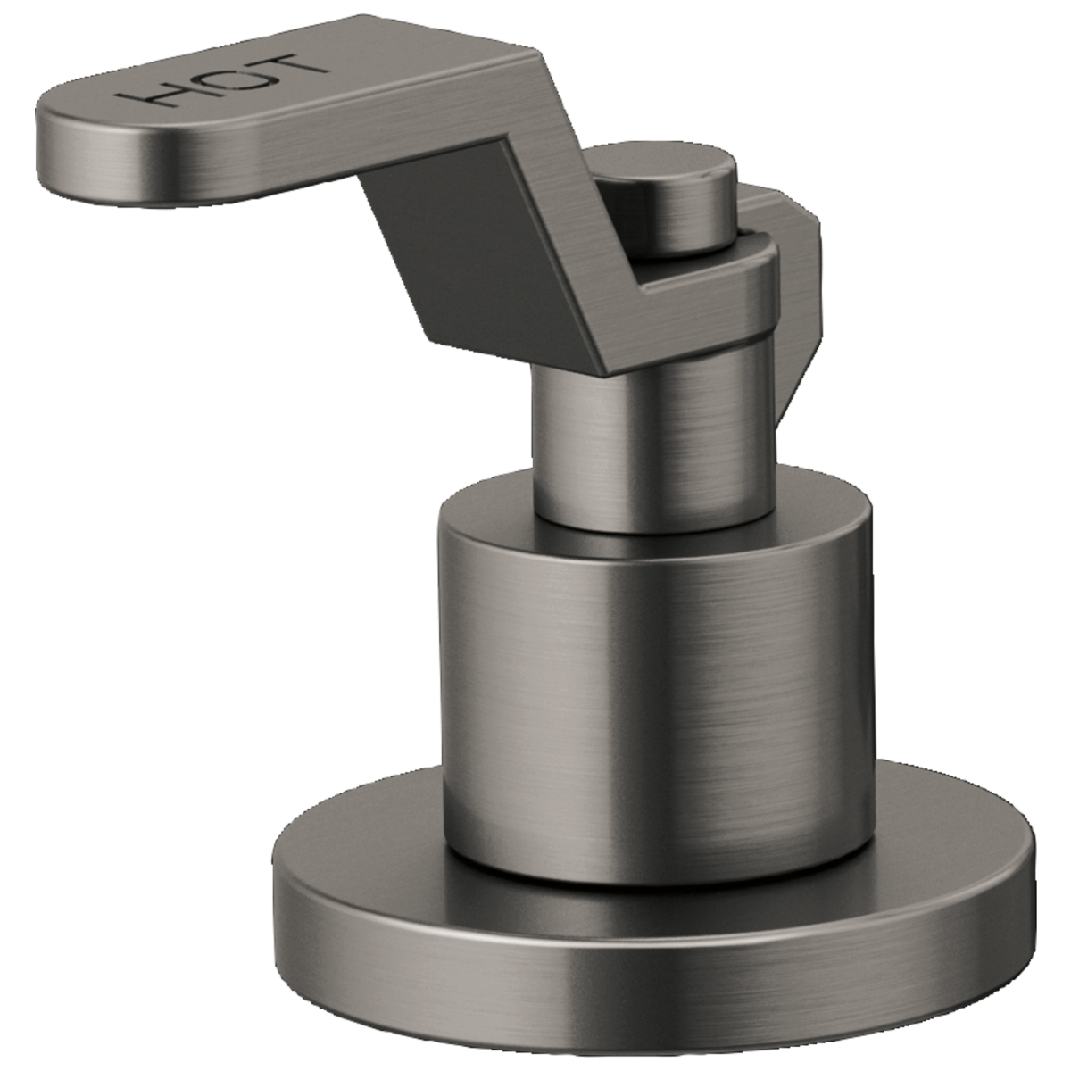 BRIZO Litze Widespread Lavatory Industrial Lever Handle Kit — Luxe Steel