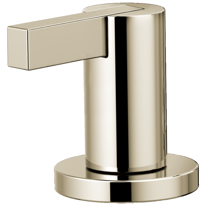 BRIZO Litze Widespread Lavatory Extended Lever Handle Kit — Polished Nickel
