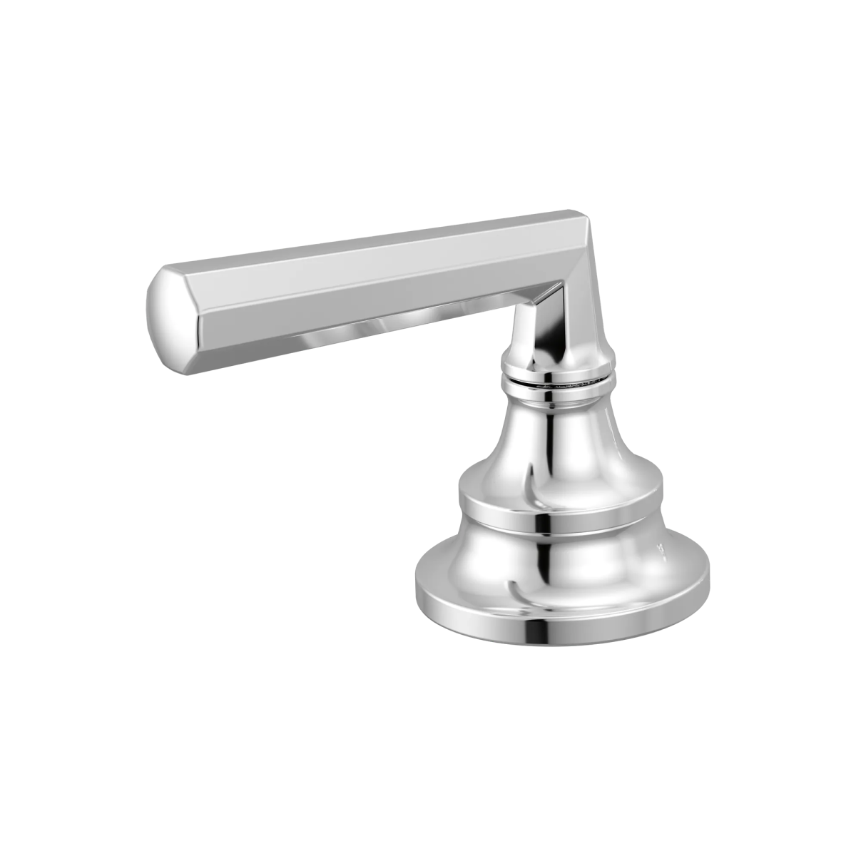 BRIZO Beauclere Widespread Lavatory Lever Handle Kit — Chrome