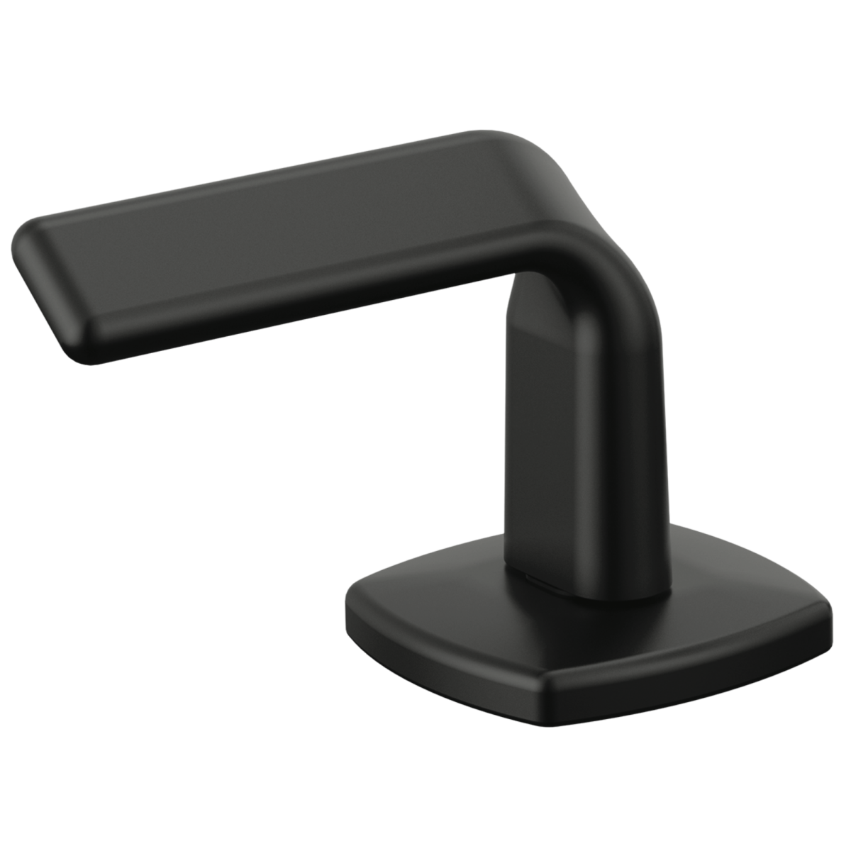 BRIZO Allaria Widespread Lavatory Twist Lever Handle Kit — Matte Black