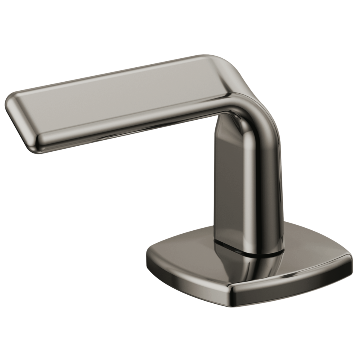 BRIZO Allaria Widespread Lavatory Twist Lever Handle Kit — Brilliance Black Onyx