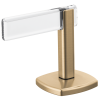 BRIZO Allaria Widespread Lavatory Lever Handle Kit — Luxe Gold / Clear Acrylic