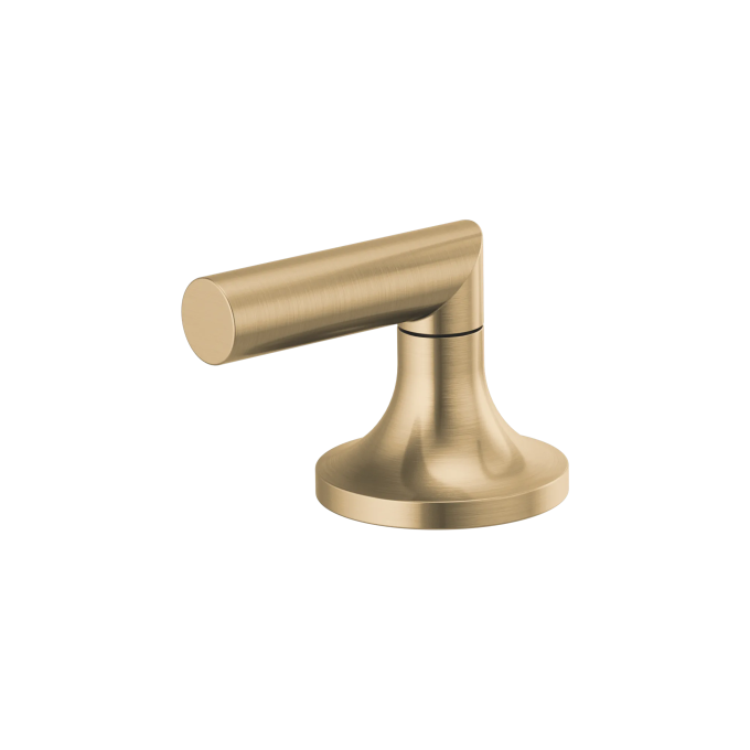 BRIZO Odin Widespread Lavatory Low Lever Handles — Luxe Gold
