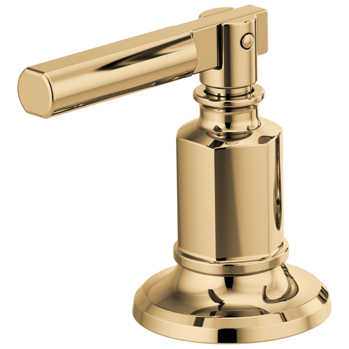 BRIZO Invari Widespread Lavatory Lever Handle Kit — Polished Gold