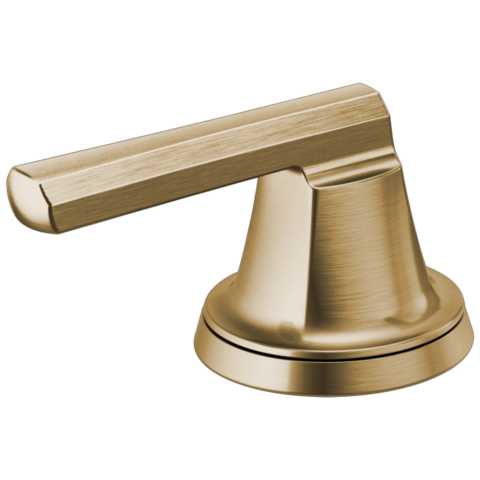 BRIZO Levoir Widespread Lavatory Low Lever Handle Kit — Luxe Gold
