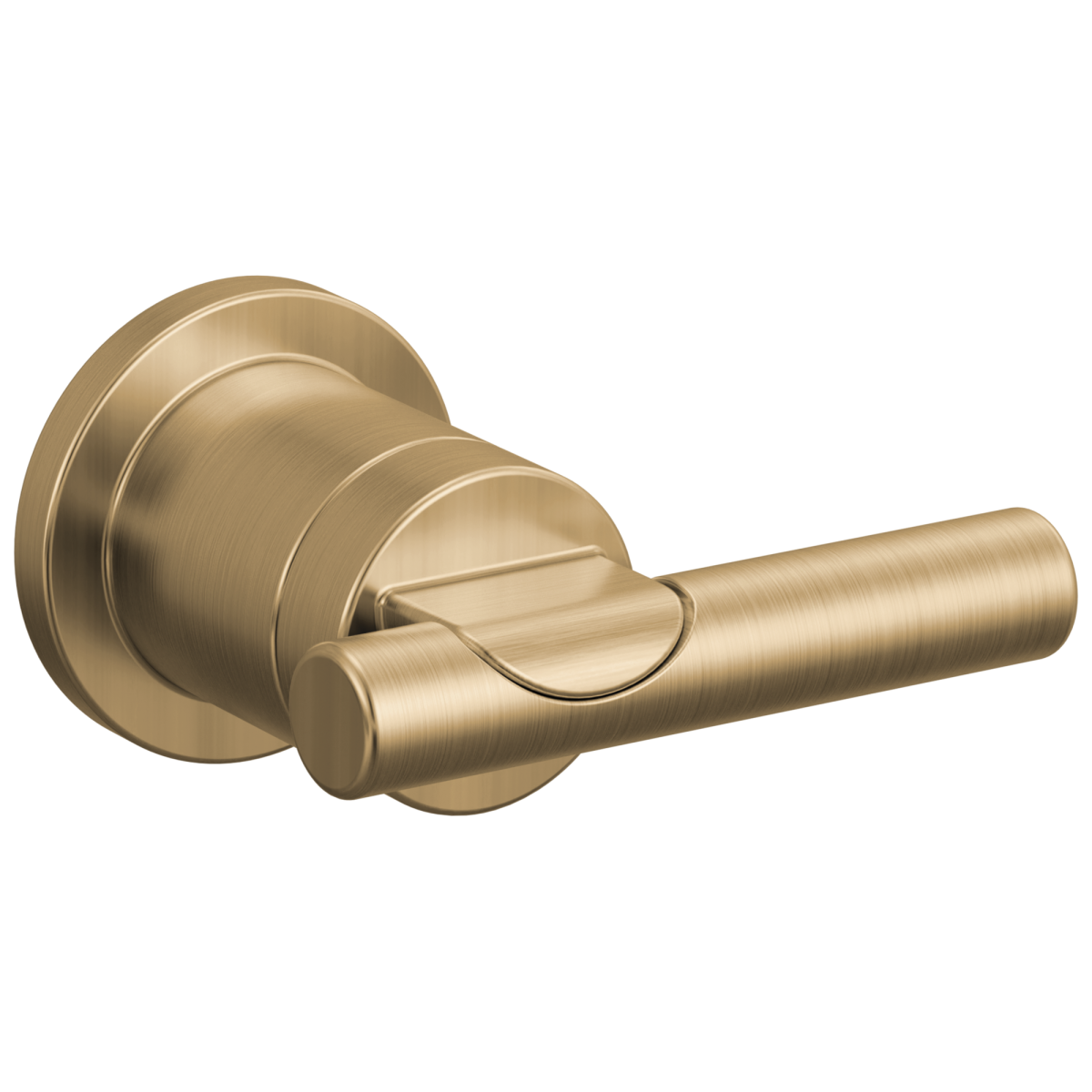 BRIZO Roccesco Single-Handle Wall Mount Lavatory Lever Handle Kit — Luxe Gold