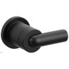 BRIZO Roccesco Single-Handle Wall Mount Lavatory Bent Lever Handle Kit — Matte Black