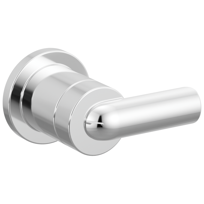 BRIZO Roccesco Single-Handle Wall Mount Lavatory Bent Lever Handle Kit — Chrome