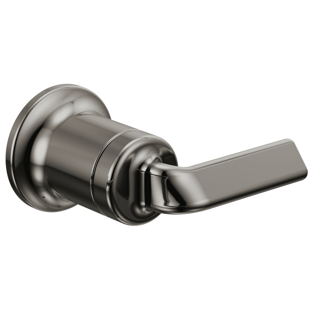 BRIZO Allaria Two-Hole, Single-Handle Wall Mount Lavatory Faucet Twist Handle Kit — Brilliance Black Onyx