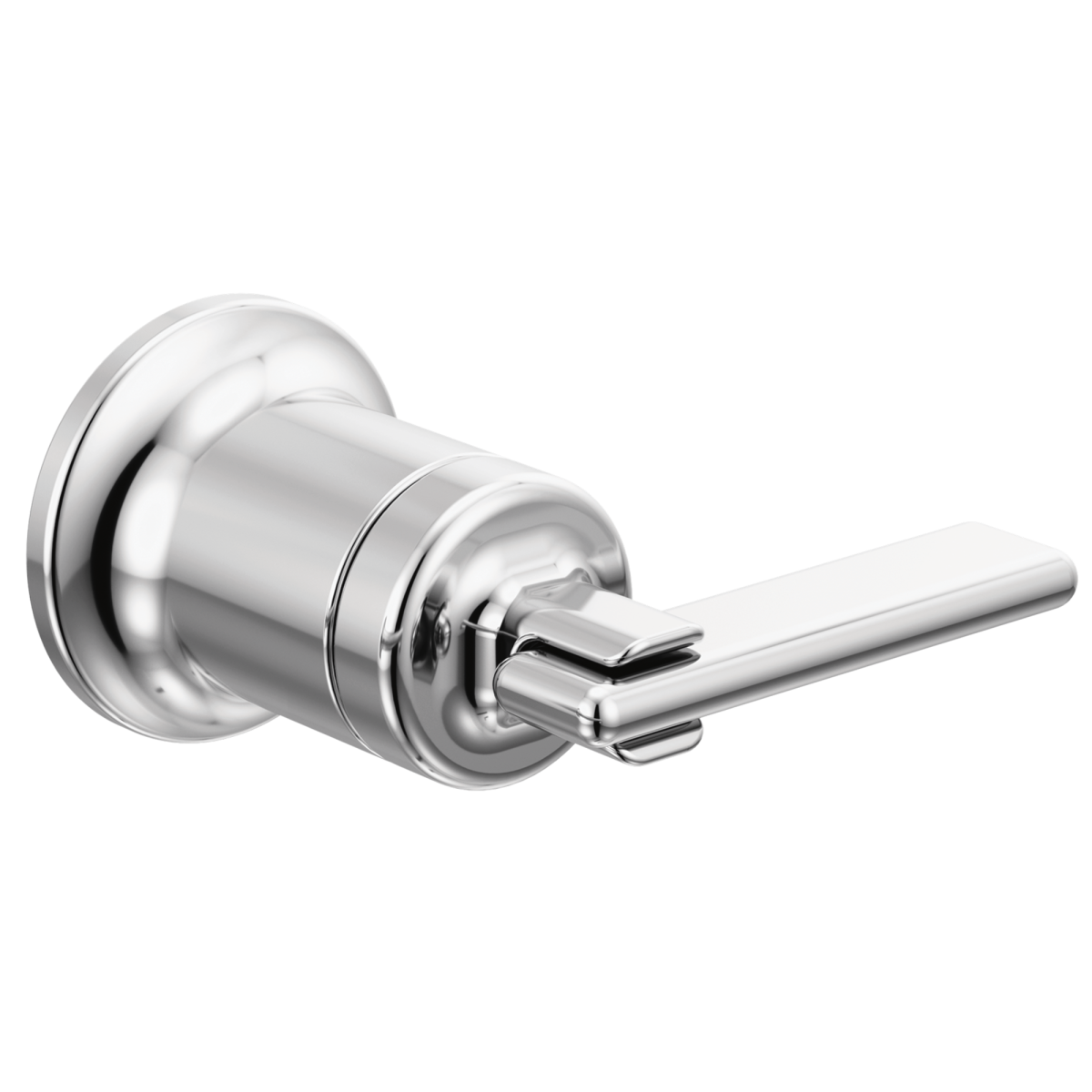 BRIZO Allaria Two-Hole, Single-Handle Wall Mount Lavatory Faucet Lever Handle Kit — Chrome