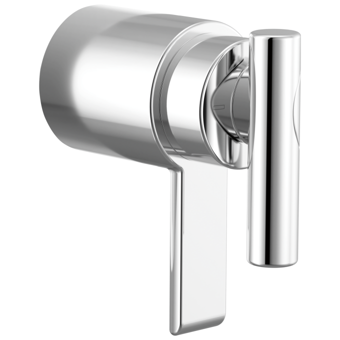 BRIZO Roccesco TempAssure Thermostatic Valve Trim Lever Handle Kit — Chrome