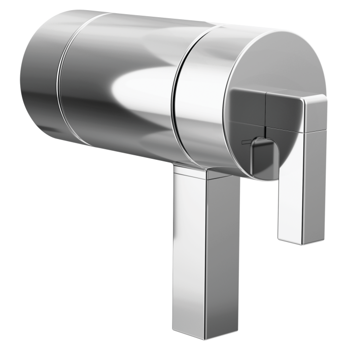 BRIZO Frank Lloyd Wright TempAssure Thermostatic Valve Lever Handle Kit — Chrome