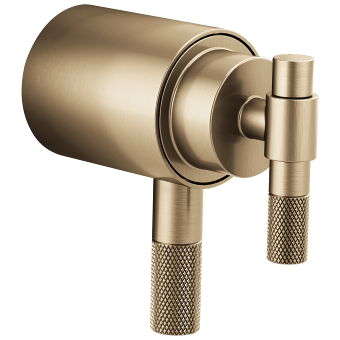 BRIZO Litze TempAssure Thermostatic Valve Trim T-Lever Handle Kit — Luxe Gold