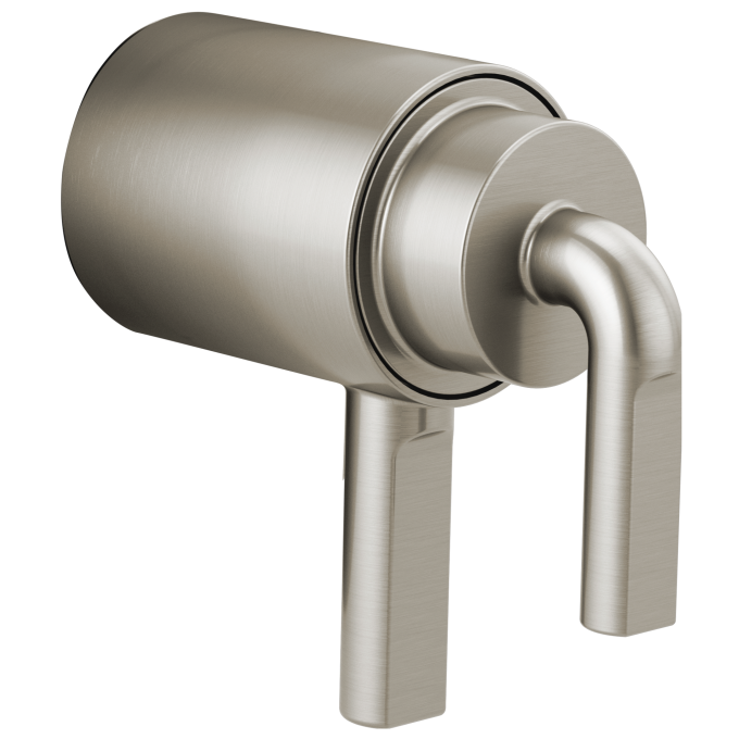 BRIZO Litze TempAssure Thermostatic Valve Trim Notch Lever Handle Kit — Luxe Nickel