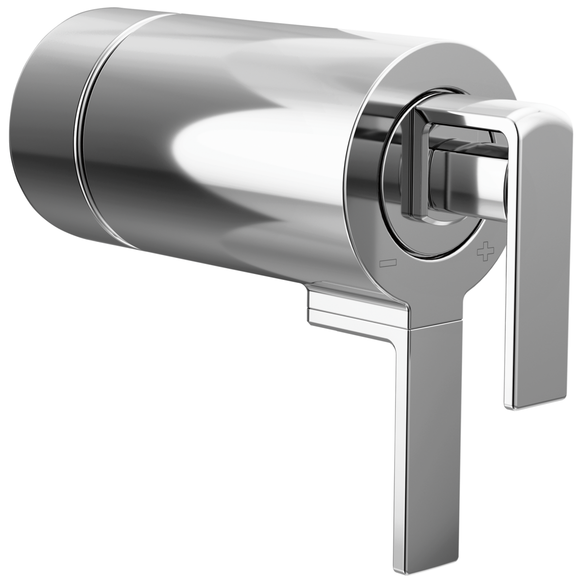 BRIZO Frank Lloyd Wright TempAssure Thermostatic Valve Gap Lever Handle Kit — Chrome