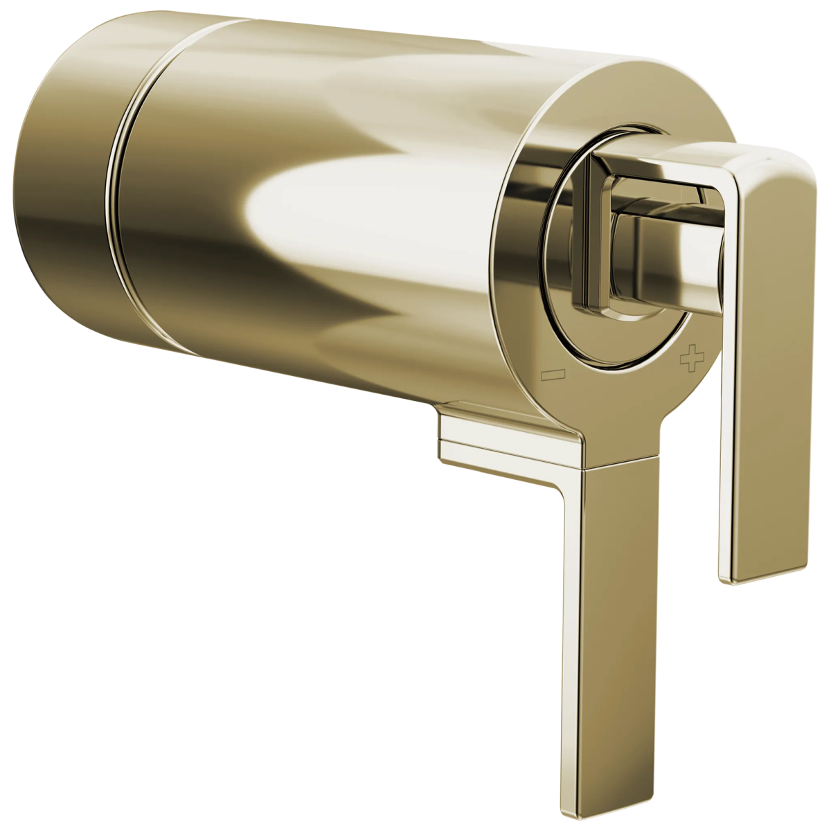BRIZO Frank Lloyd Wright TempAssure Thermostatic Valve Gap Lever Handle Kit — Polished Nickel