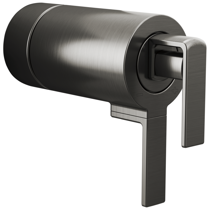 BRIZO Frank Lloyd Wright TempAssure Thermostatic Valve Gap Lever Handle Kit — Luxe Steel