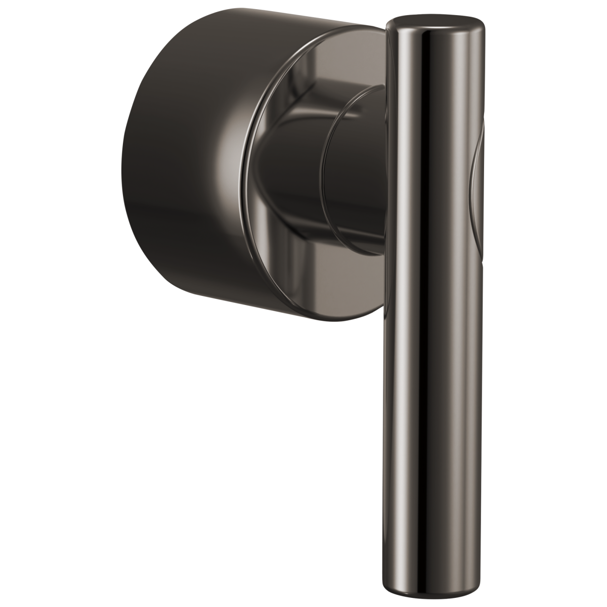 BRIZO Roccesco Pressure Balance Valve Trim Lever Handle Kit — Brilliance Black Onyx